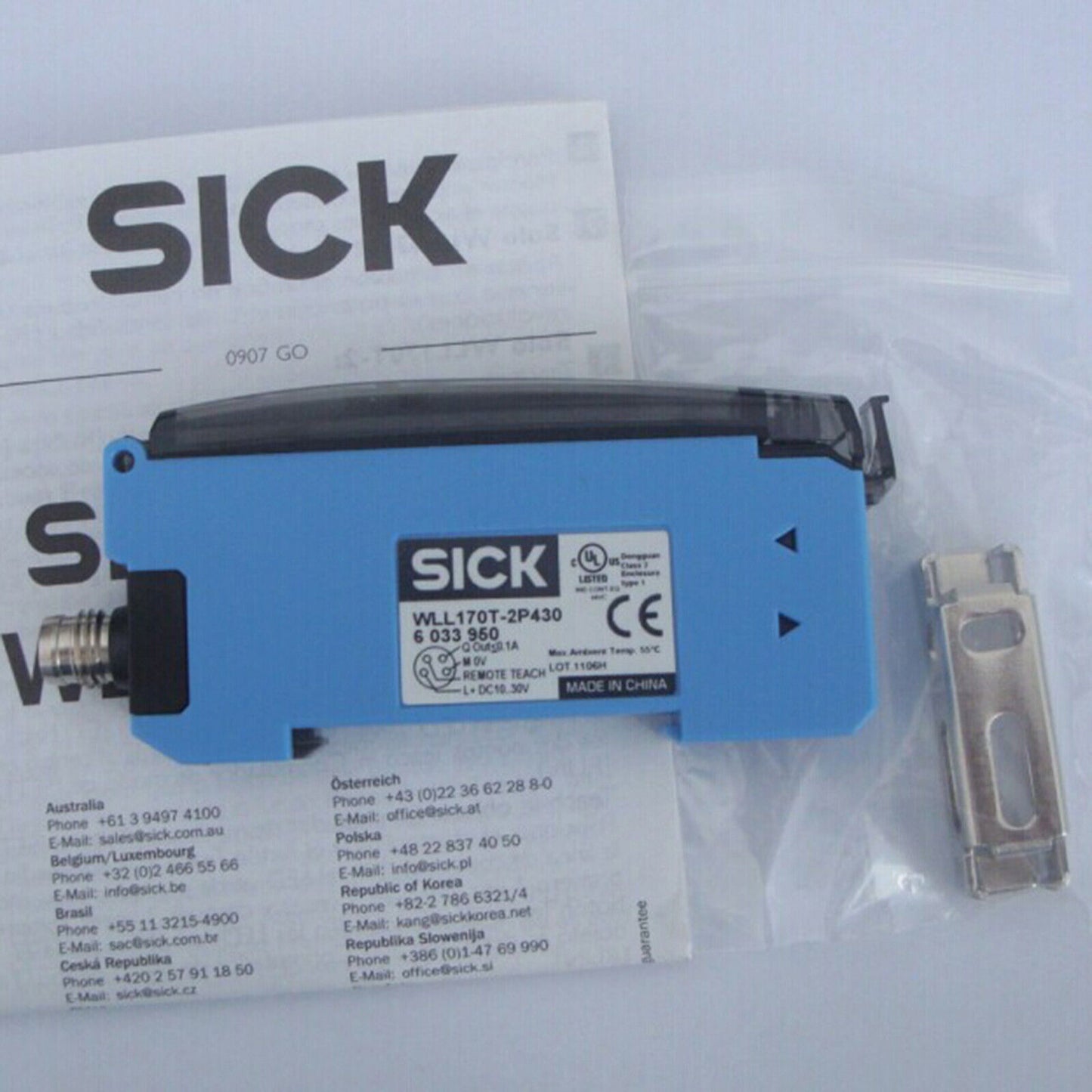 WLL170T-2P430 Fiber Amplifier - SICK
