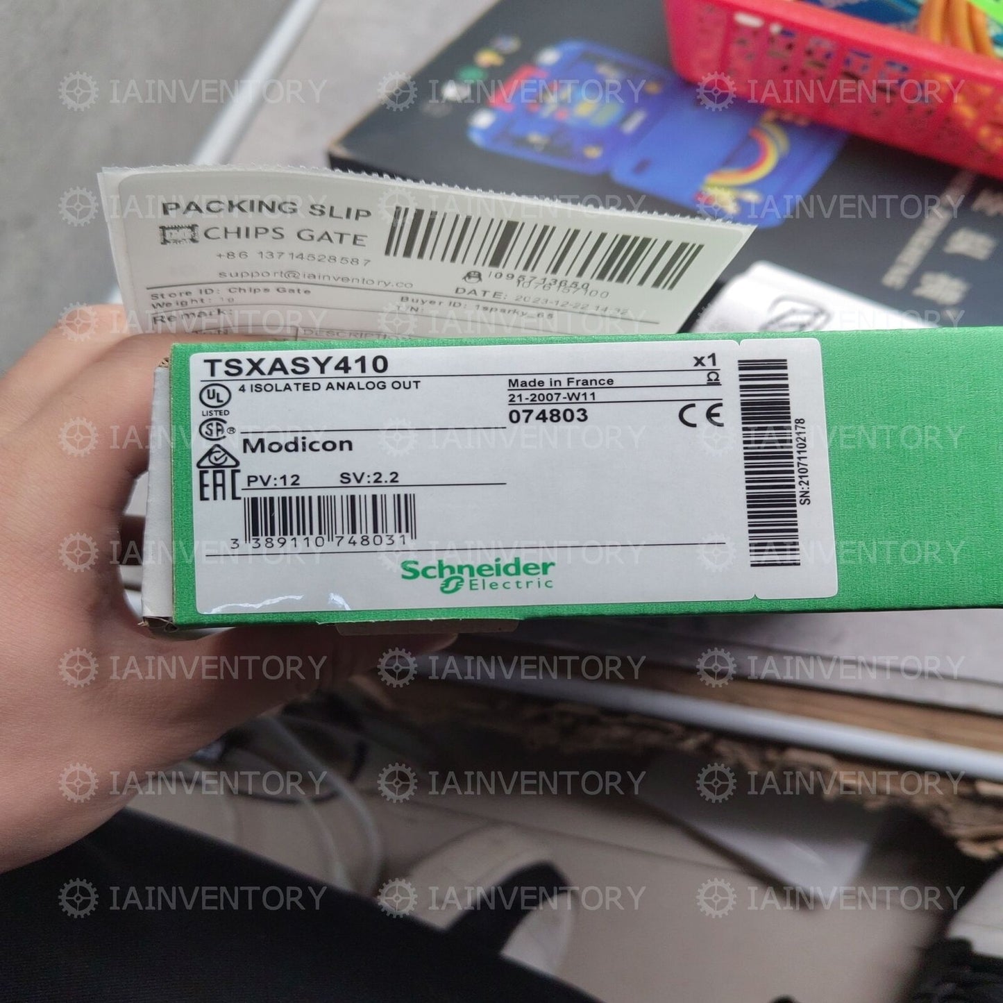 Schneider TSXASY410 Analog Output Module Fast - SCHNEIDER