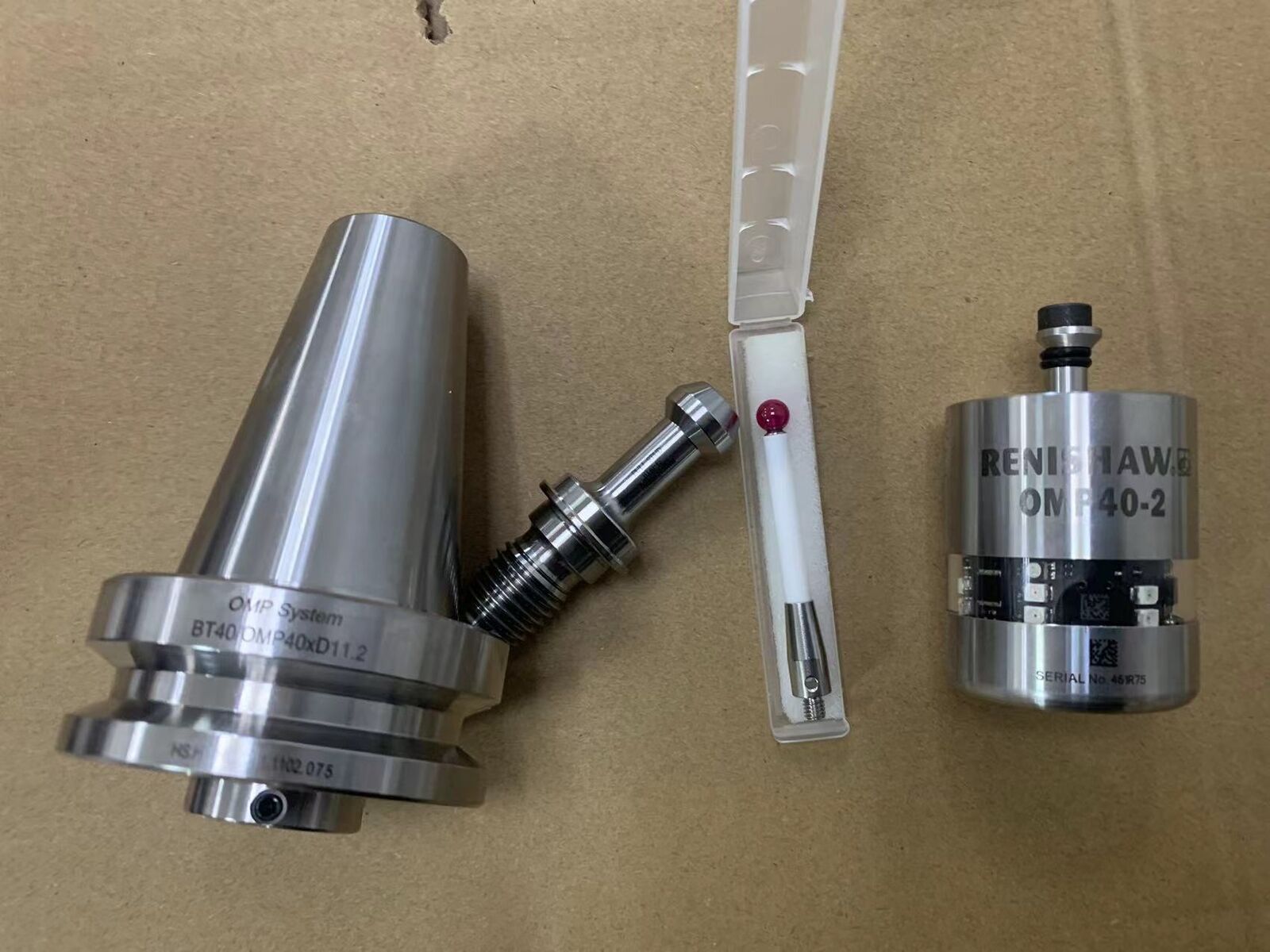 used 1pcs Renishaw OMP40-2 Probes+BT-40+Probe pin UPS delivery - RENISHAW