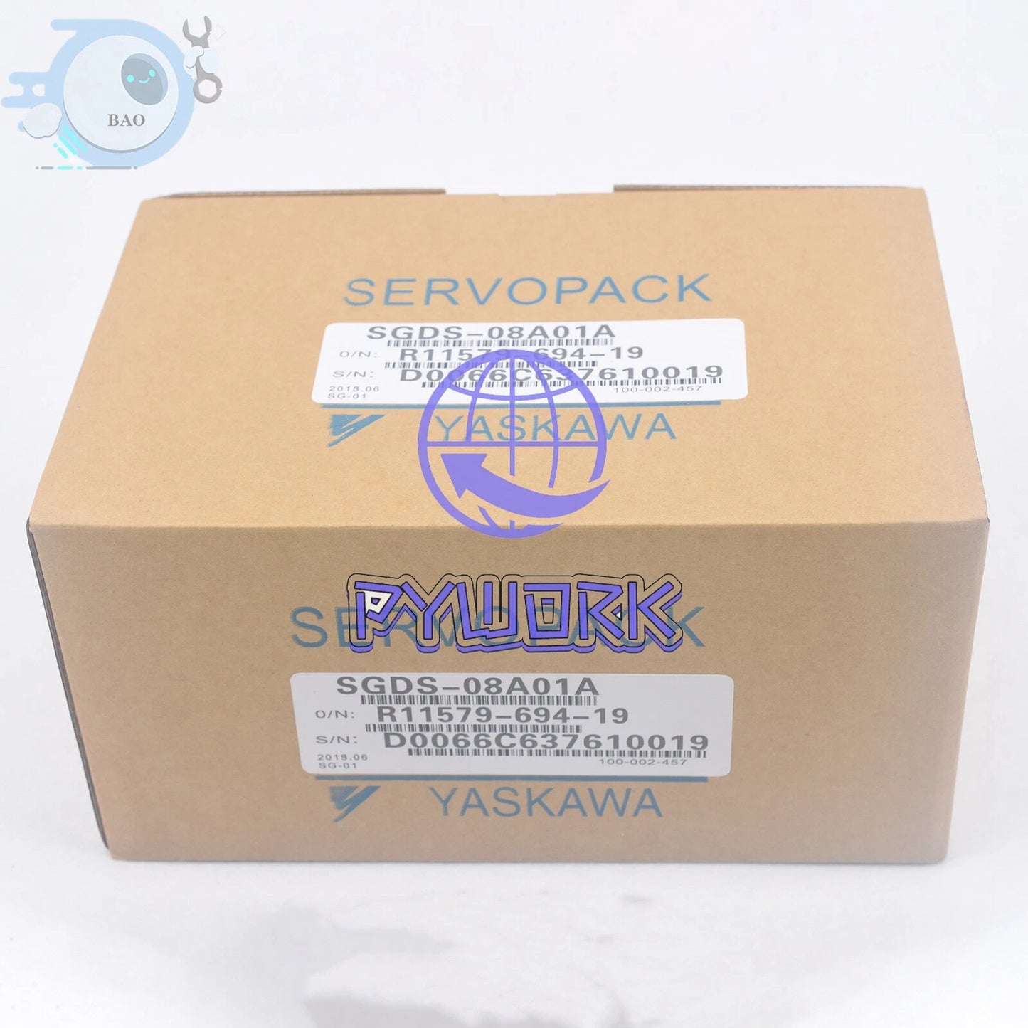 1PCS Yaskawa Servo Drive SGDS-08A01A