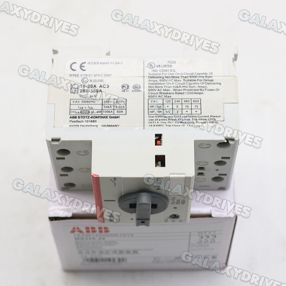 ABB MS325-20 Circuit Breaker 16-20A (1Pcs) - ABB