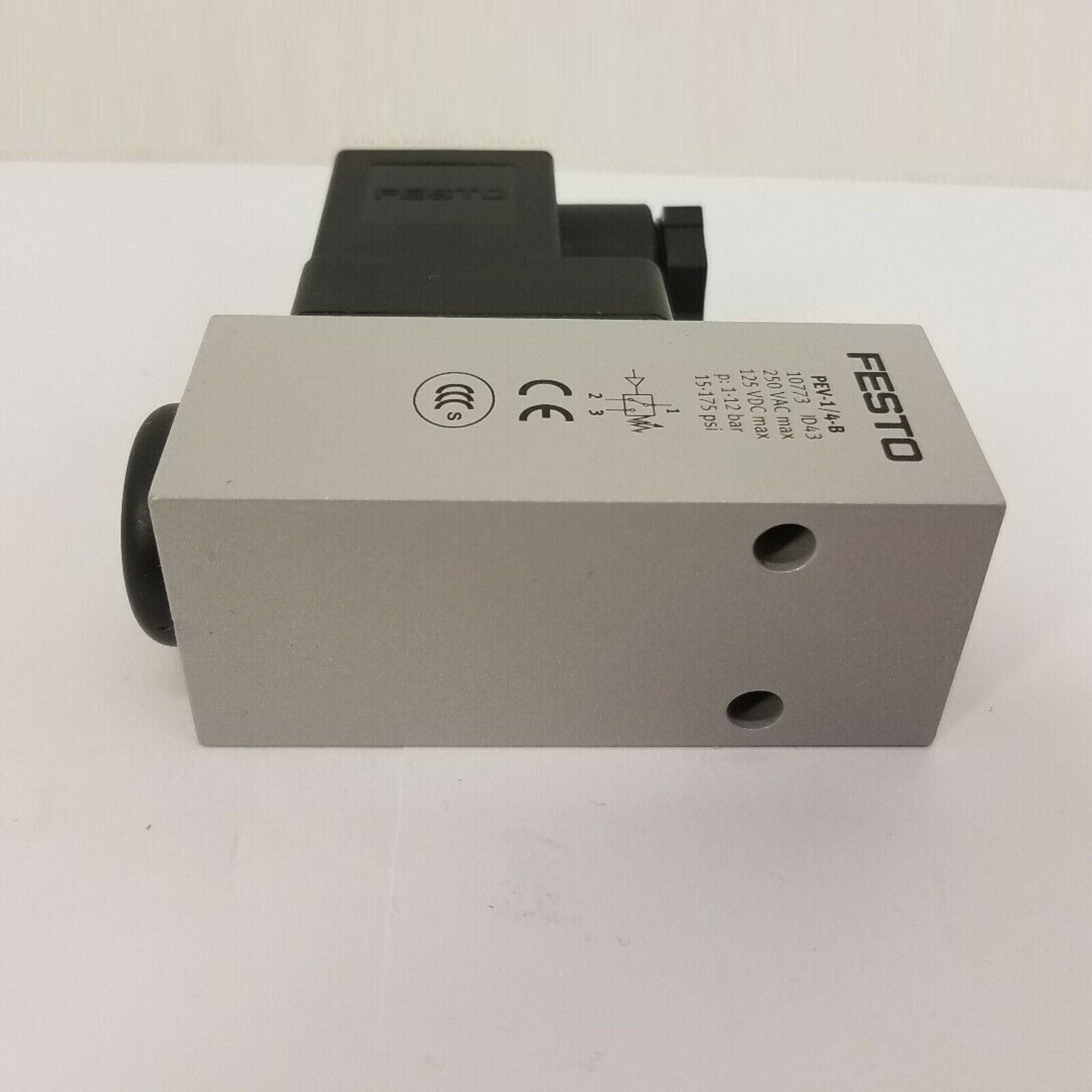 FESTO PEV-1/4-B 10773 PLC Pressure Switch 24VDC FESTO