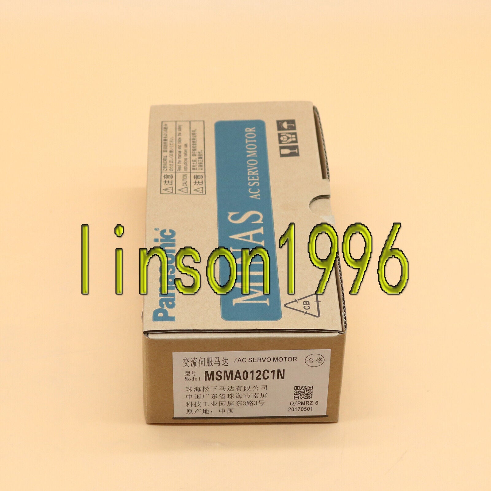 1PC Panasonic MSMA012C1N Servo Motor Stock - PANASONIC