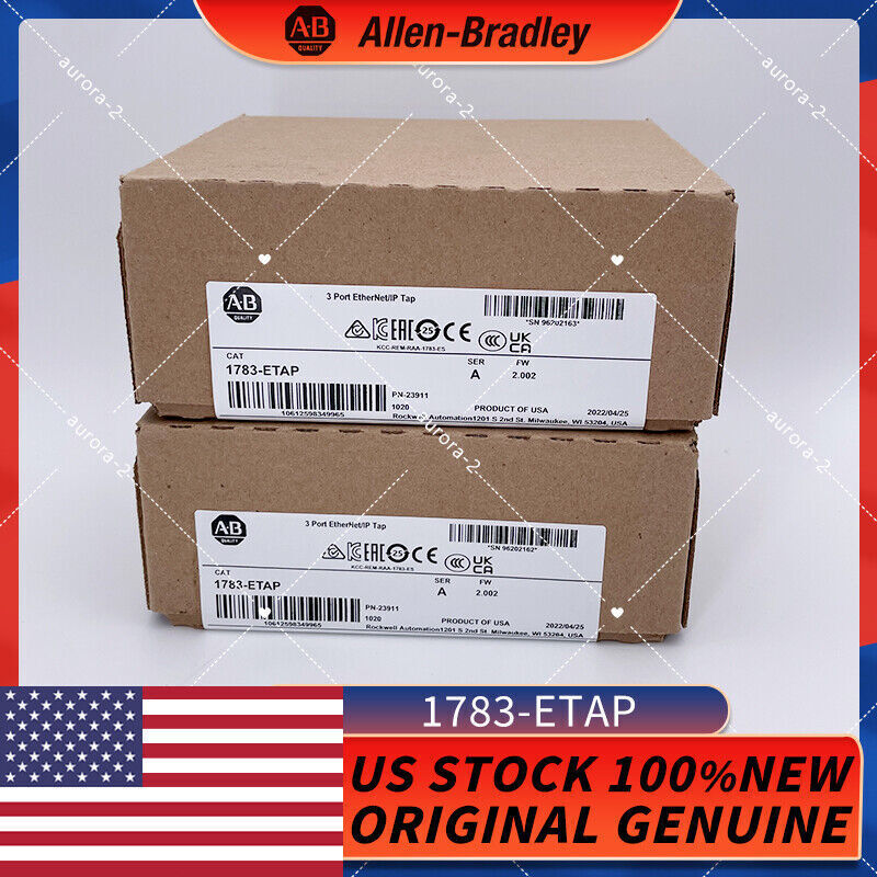 Allen-Bradley New Sealed 1783-ETAP FW 2.002 3 Port Ethernet Tap AB 1783ETAP - ALLEN-BRADLEY