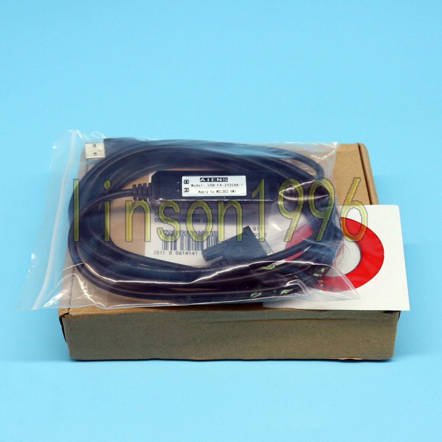 Mitsubishi USB-FX-232CAB-1 Touch Panel Programming Cable - MITSUBISHI