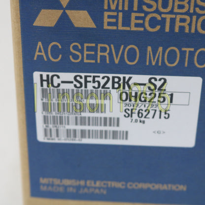 Mitsubishi Servo Motor HC-SF52BK-S2 1-Year IN STOCK - MITSUBISHI