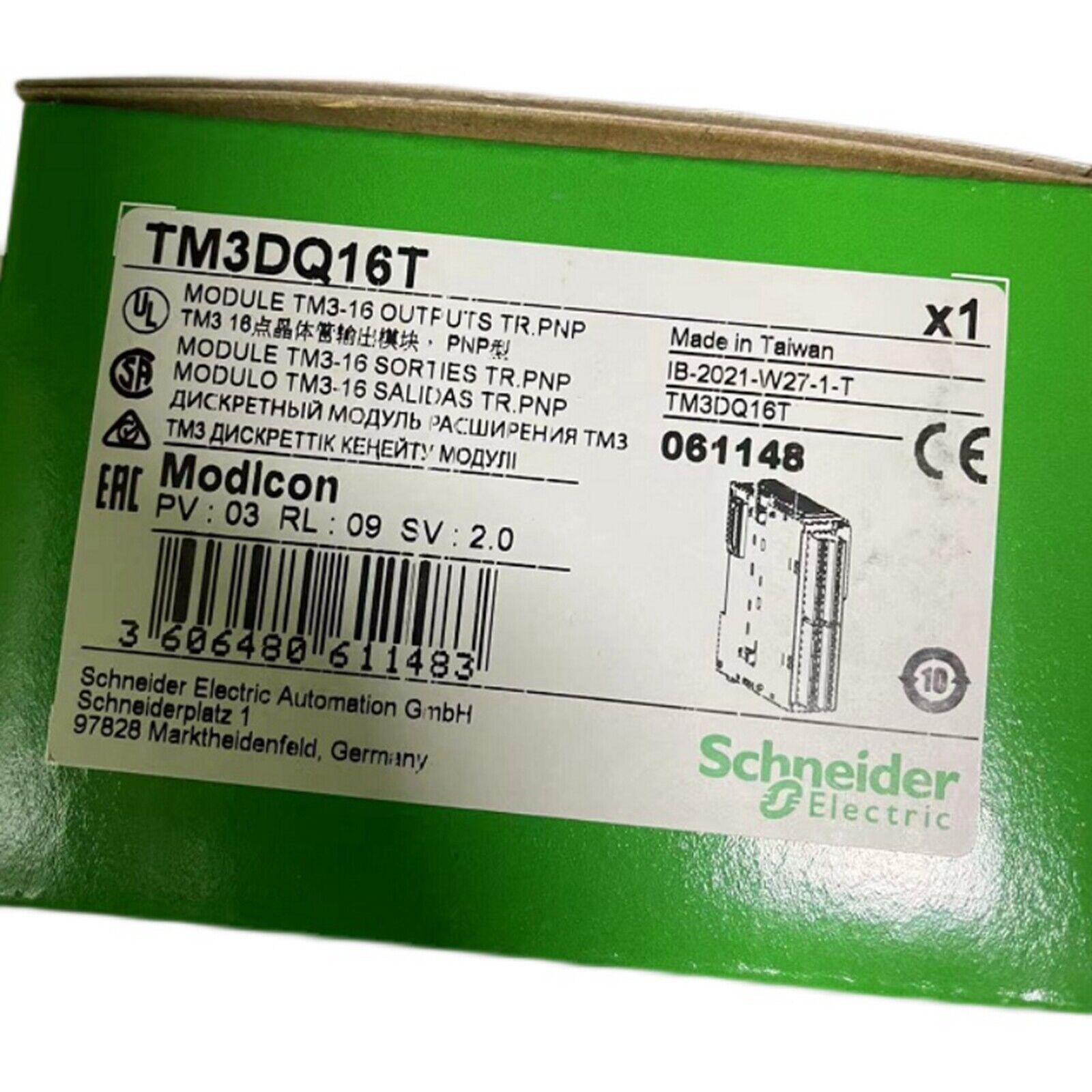 1PC TM3DQ16T SCHNEIDER TM3DQ16T Output Transistors - SCHNEIDER