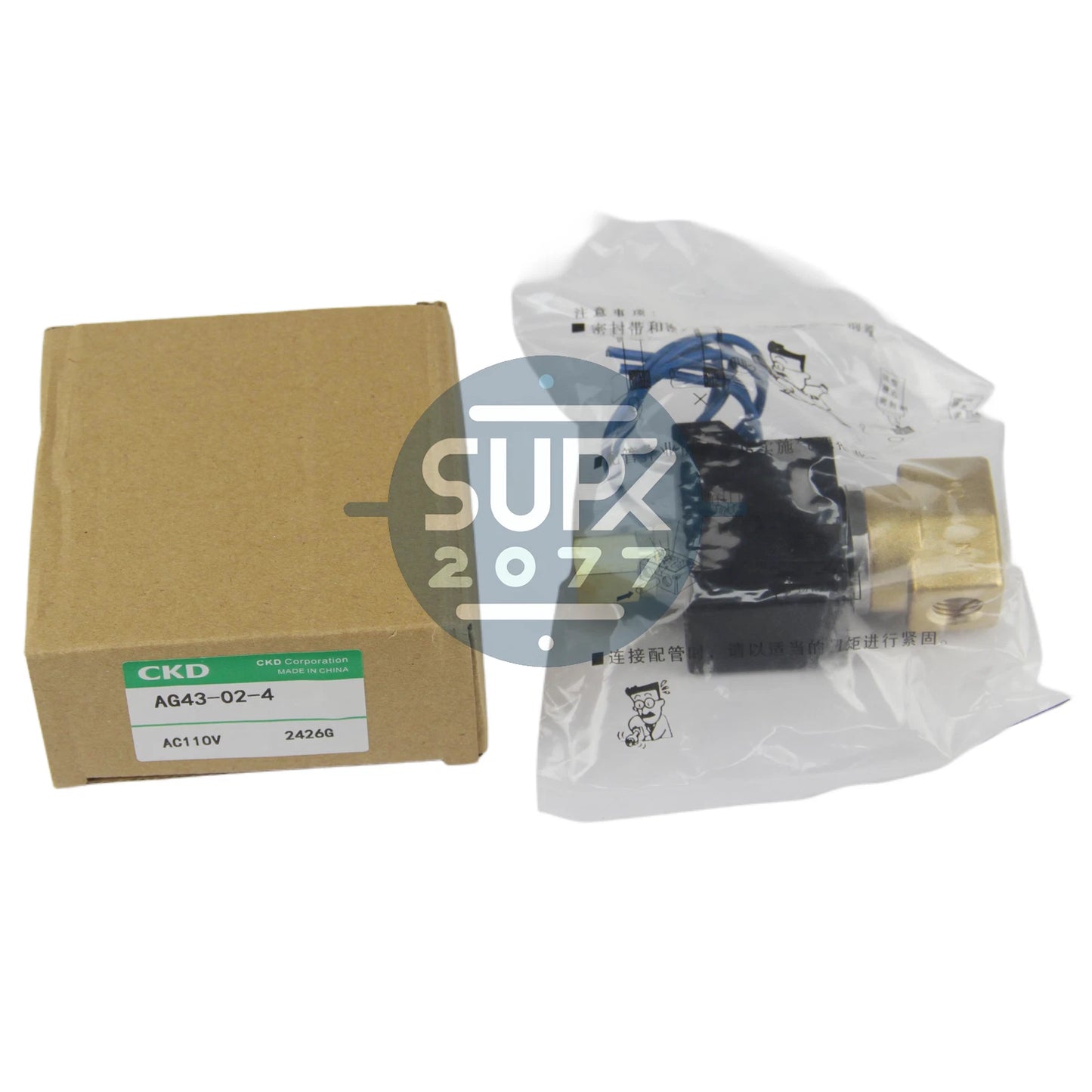 CKD AG43-02-4 Solenoid Valve AC110V #su