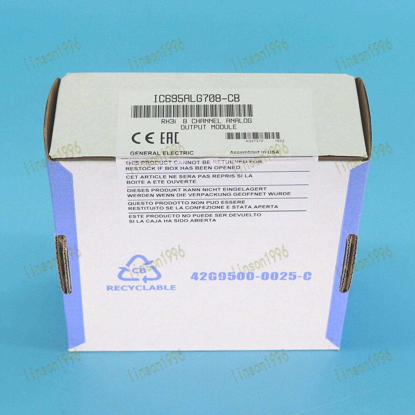 1PC GE Fanuc Module IC695ALG708-CB - GE