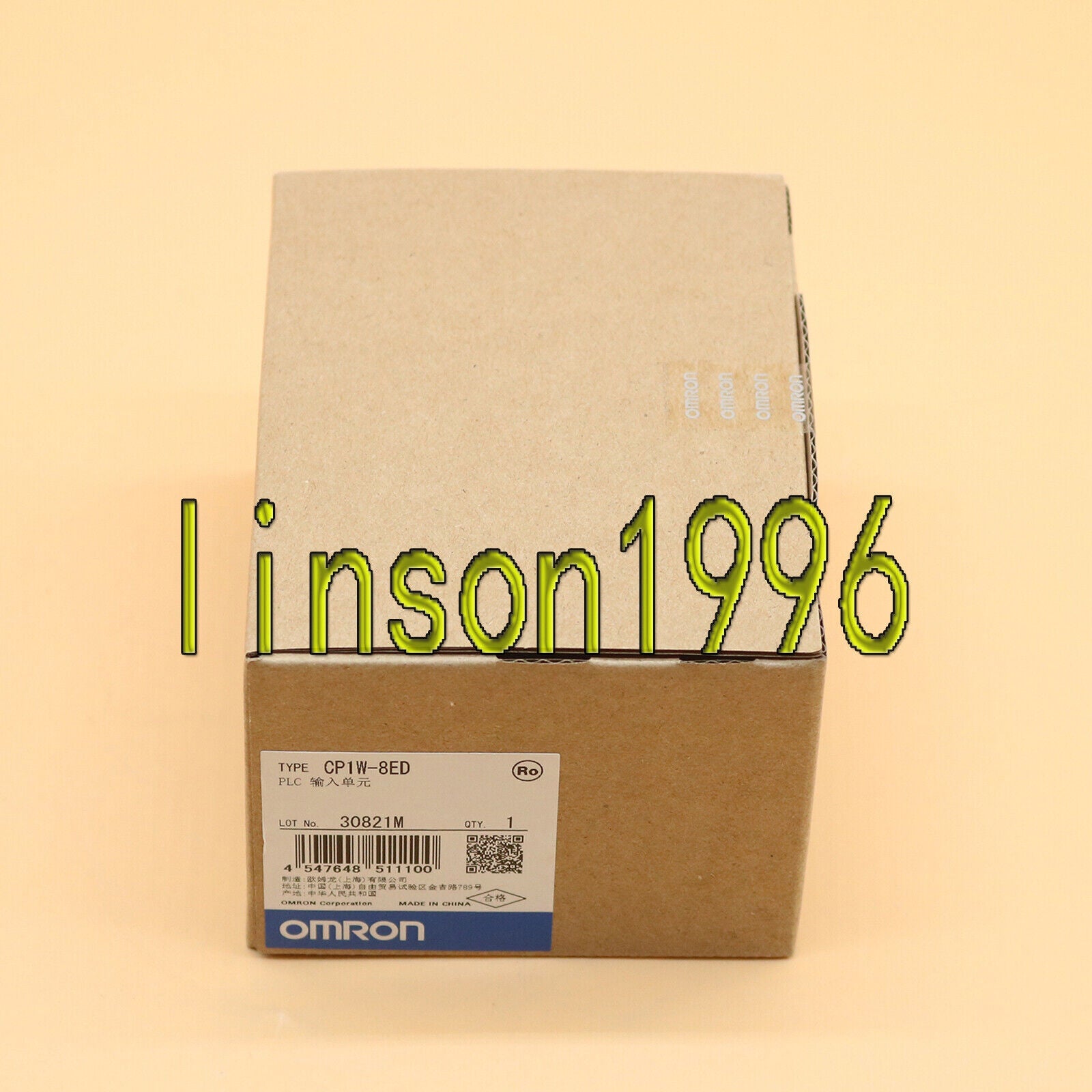 Omron CP1W-8ED programmable logic controller with advanced features for industrial automation - OMRON
