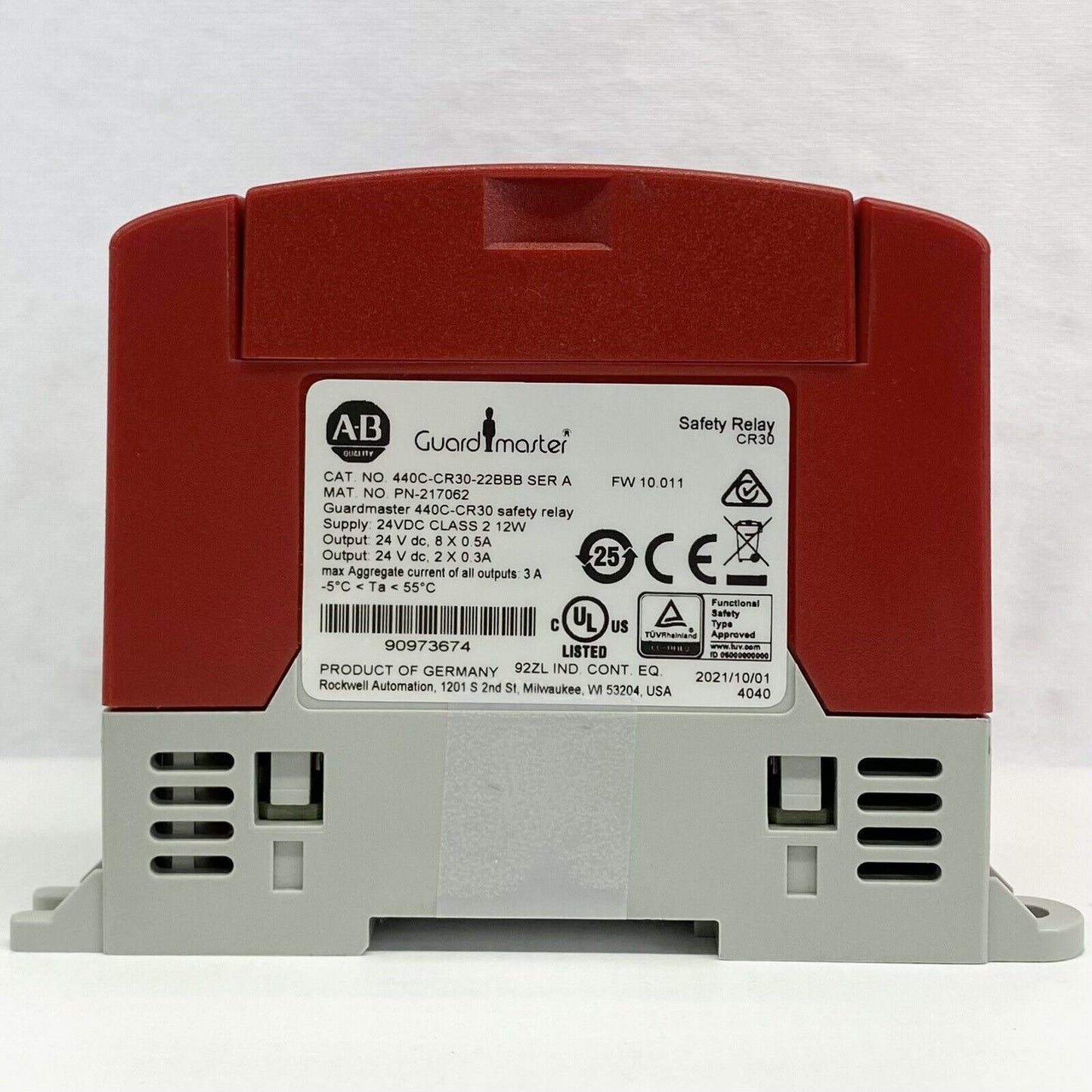 Allen Bradley Guardmaster Safety Relay - ALLEN BRADLEY