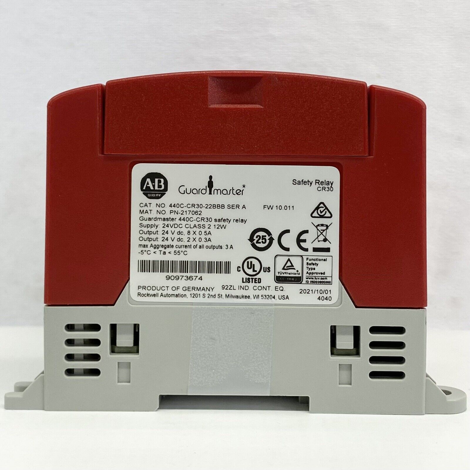 Allen Bradley Guardmaster Safety Relay - ALLEN BRADLEY