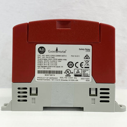 Allen Bradley Guardmaster Safety Relay - ALLEN BRADLEY