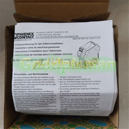 1PCS Phoenix Contact MINI-PS-100-240AC/2X15DC/1 power supply 2938743