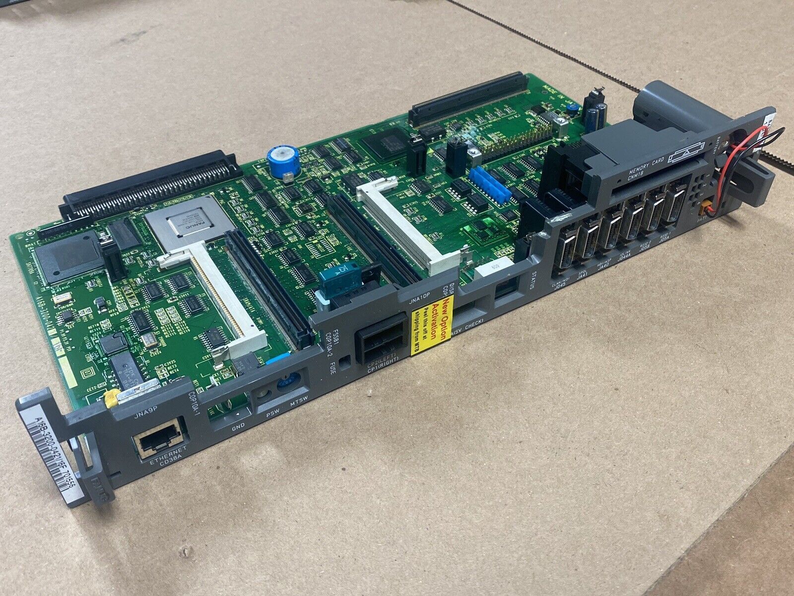 Fanuc Main Control Circuit Board Module A16B-3200-0421/16F Used - FANUC
