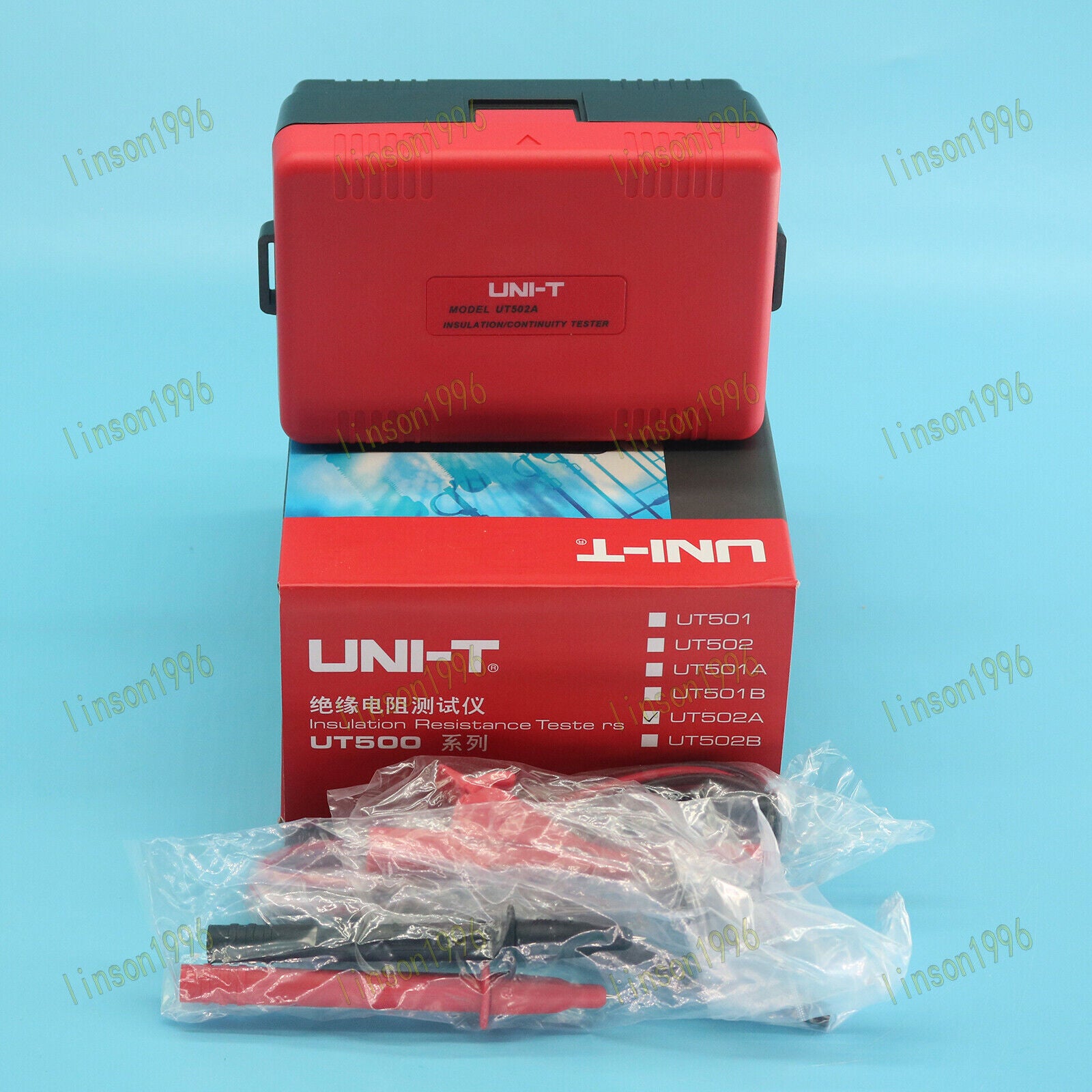 new UNI-T UT502A 2500V Digital Insulation Tester Megohmmeter with Light/Buzzer Alarm - UNI-T