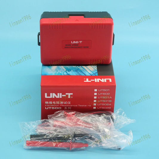 new UNI-T UT502A 2500V Digital Insulation Tester Megohmmeter with Light/Buzzer Alarm - UNI-T