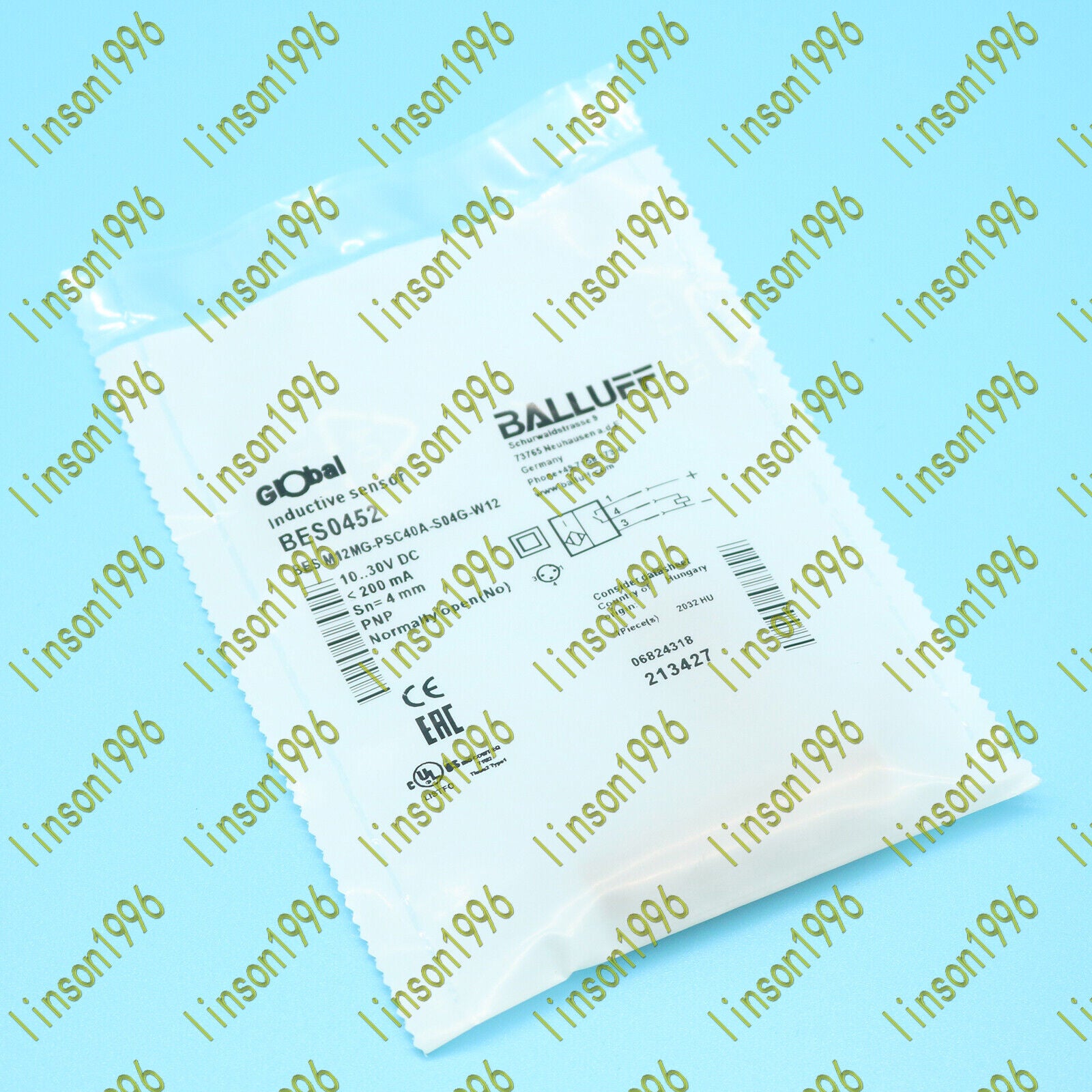 ONE BALLUFF BES M12MG-PSC40A-S04G-W12 Switch Sensor - BALLOFF