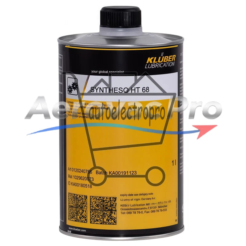 1Pcs KLUBER Lubrication ISOFLEX TOPAS HT 68 1L (13 oz) SAFE RELIABLE
