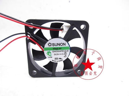 new SUNON GM0504PEV2-8 4006 DC5V 0.4W 2-Pin Silent Cooling Fan