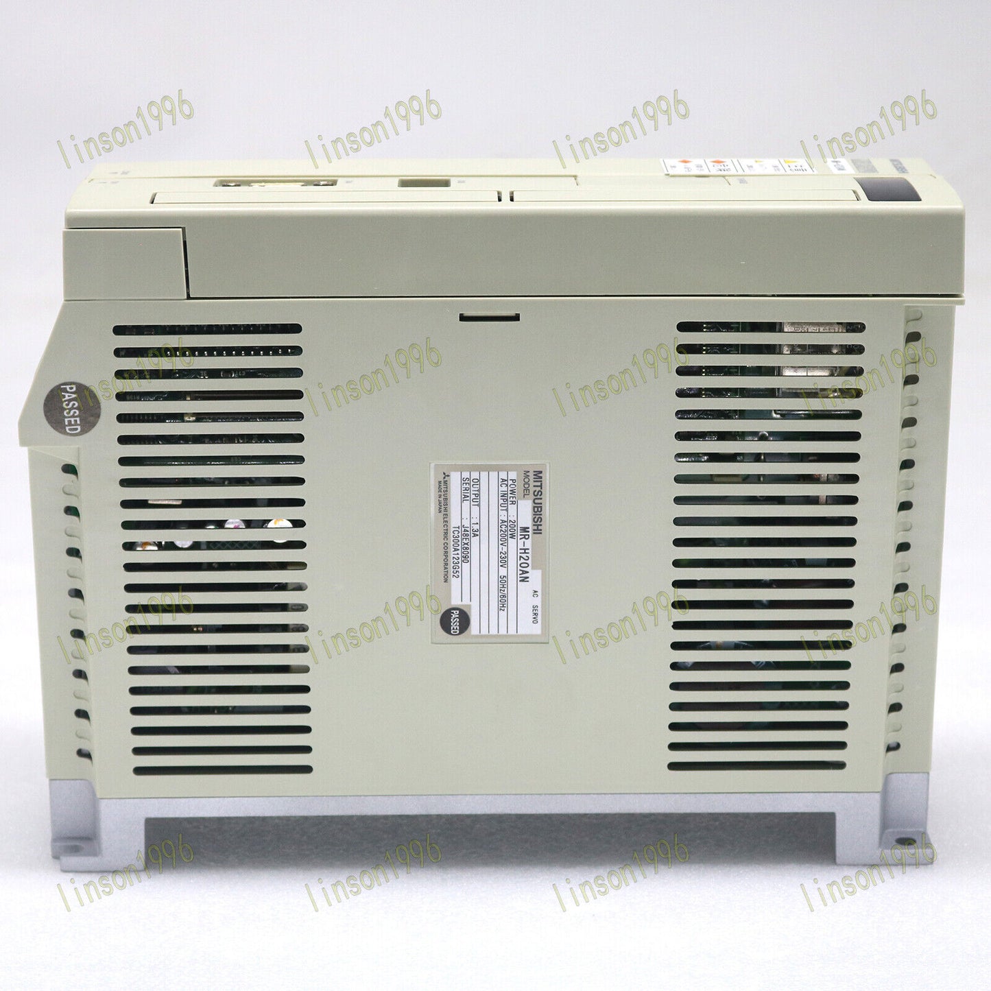Used Mitsubishi MR-H20AN servo drive for industrial applications - MITSUBISHI