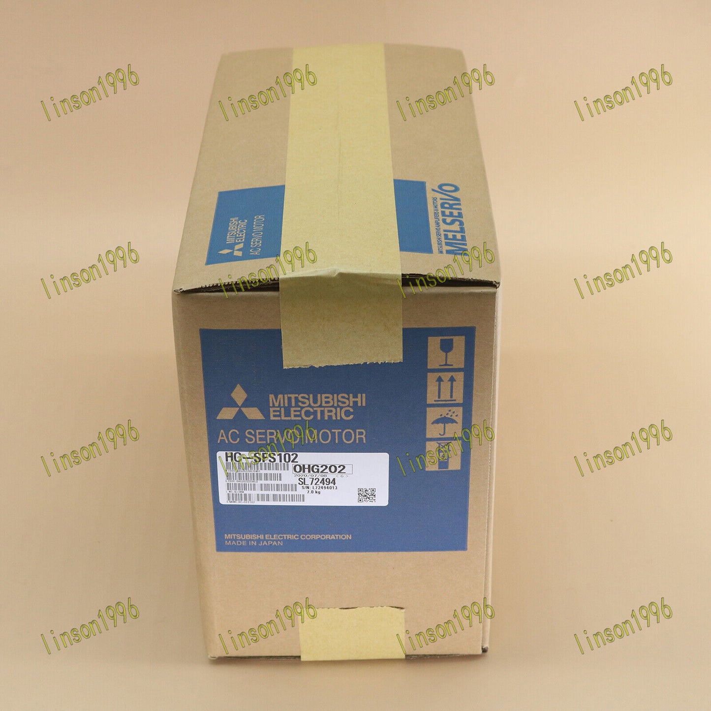 New Mitsubishi HCSFS102 Servo Motor in Box - One-Year Warranty - MITSUBISHI