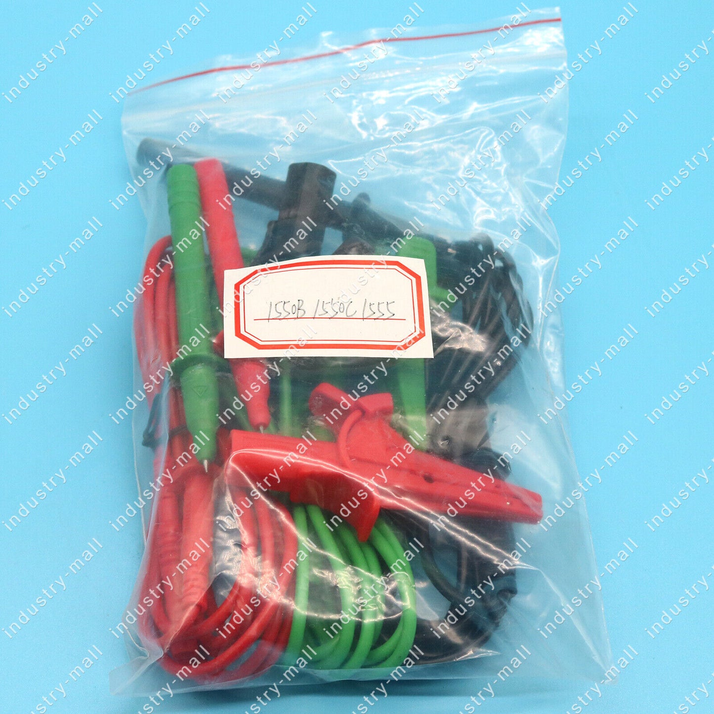 Ftube 1550B, 1550C, 1555 Test Leads with Alligator Clips - FTUBE