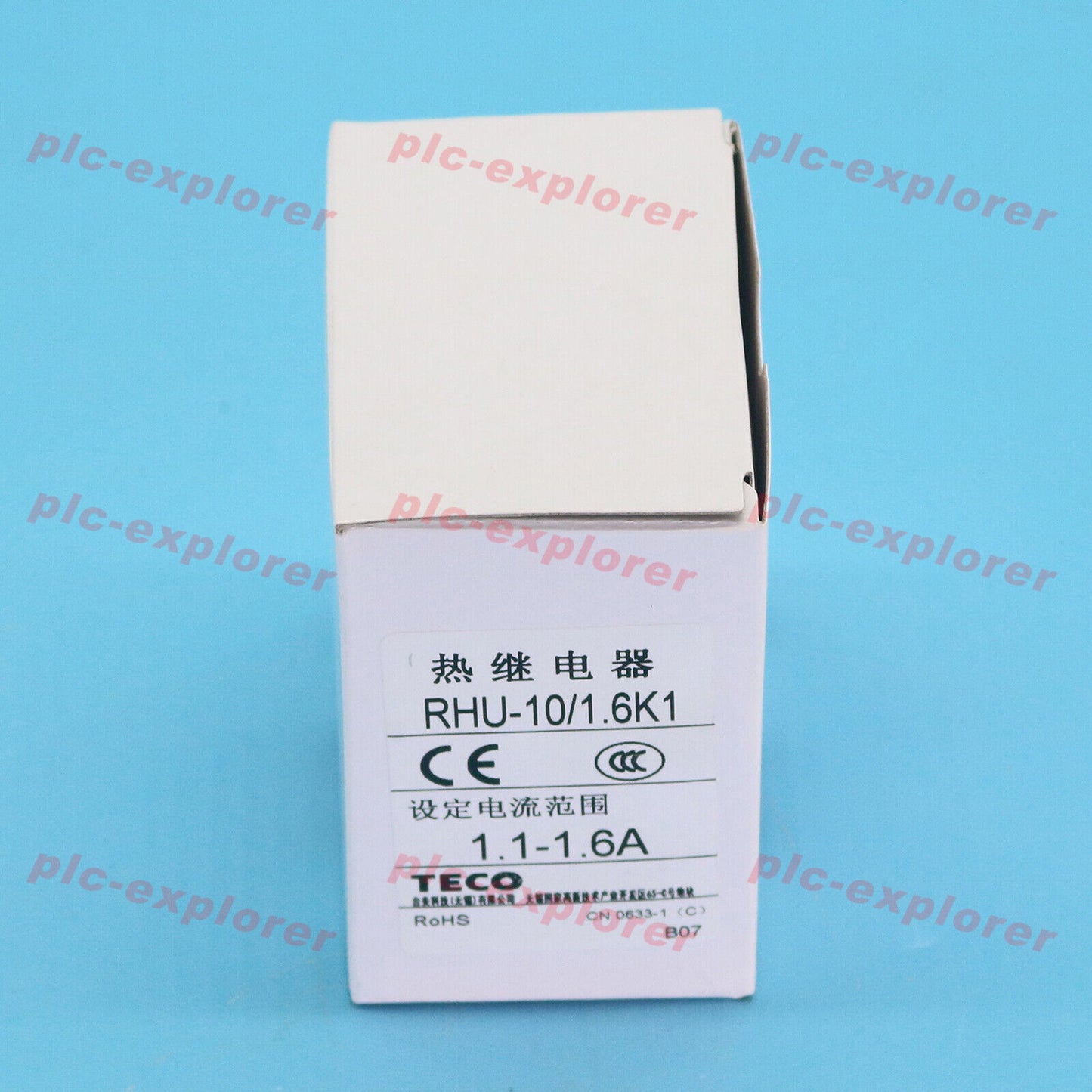 New RHU-10/1.6K1 1.1-1.6A TECO Thermal Overload Relay - TECO