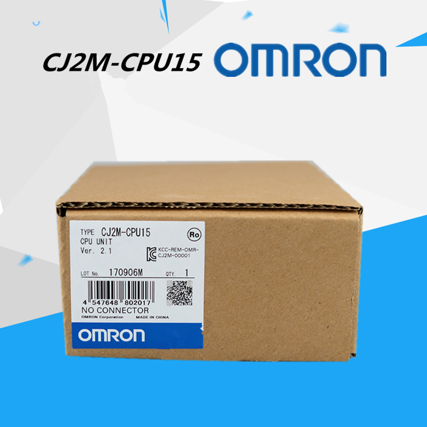 new 1pcs Omron CPU Unit Module CJ2M-CPU15 PLC Module - OMRON