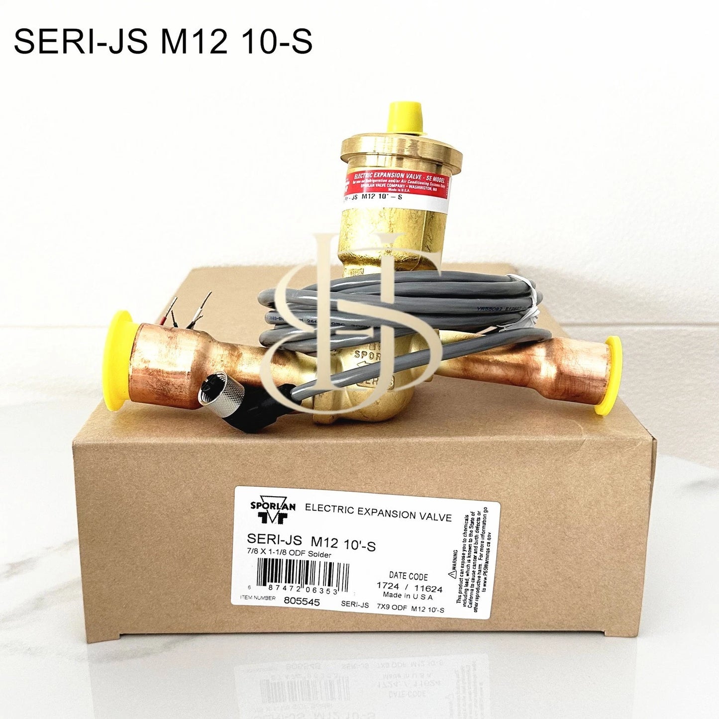 1pcs SPORLAN Electronic Expansion Valve SERI-JS M12 10-S Free delivery#I