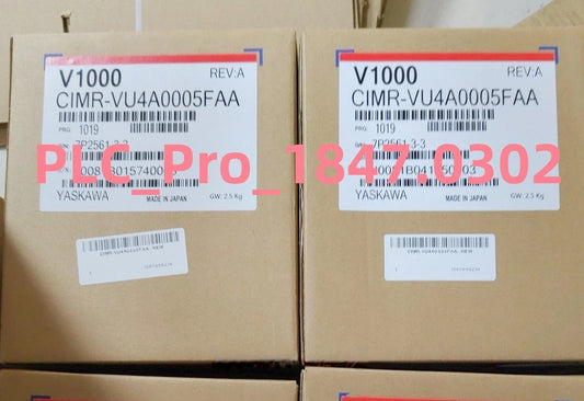 1PCS Yaskawa CIMR-VU4A0005FAA CIMRVU4A0005FAA Warranty 12 months #u