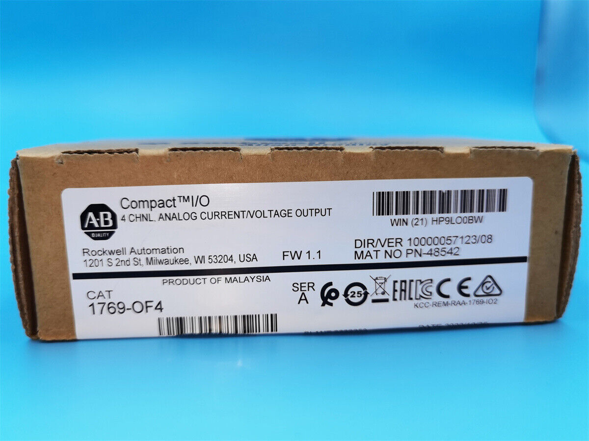 CompactLogix 4 Pt C and V Module AB 1769OF4 Sealed - COMPACT LOGIX