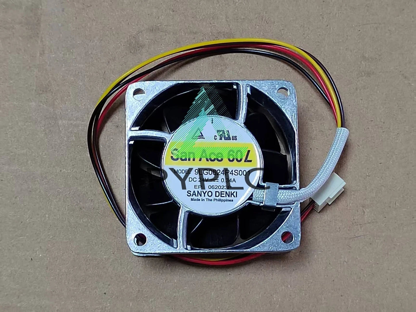 Sanyo DENKI 9LG0624P4S001 24V 0.34A 6025 60MM aluminum frame cooling fan～