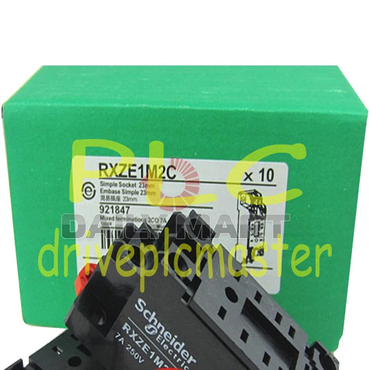 10PCS Schneider Telemecanique RXZE1M2C Relay Socket DIN Rail Screw Miniature