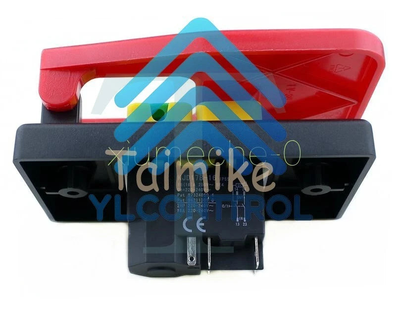 KJD17B 220V-240V 16A 5E4 electromagnetic safety switch emergency stop cover