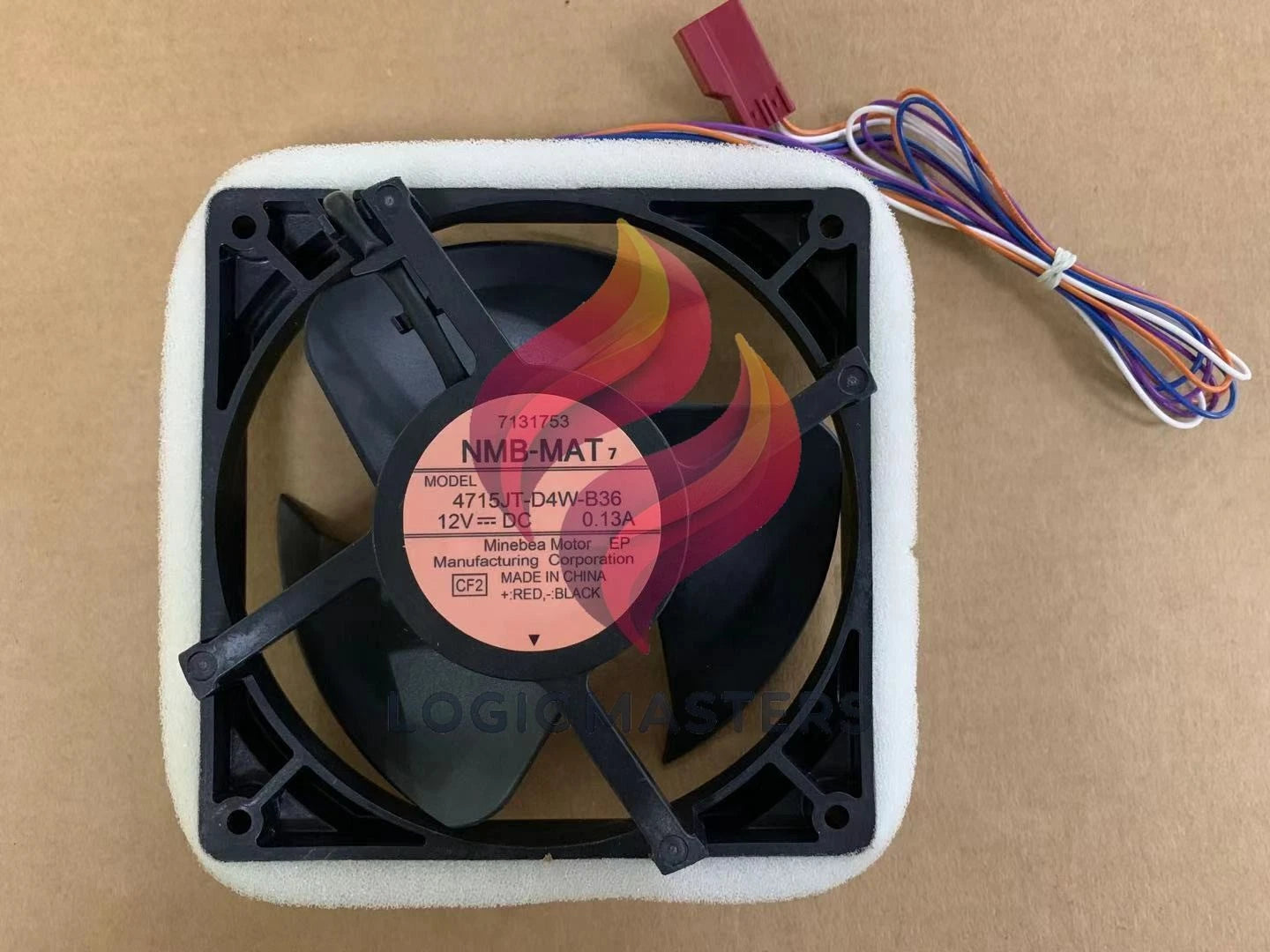 NMB 12V 0.13A waterproof fan 4715JT-D4W-B36 12Rin US Hitachi Izukayuki fan