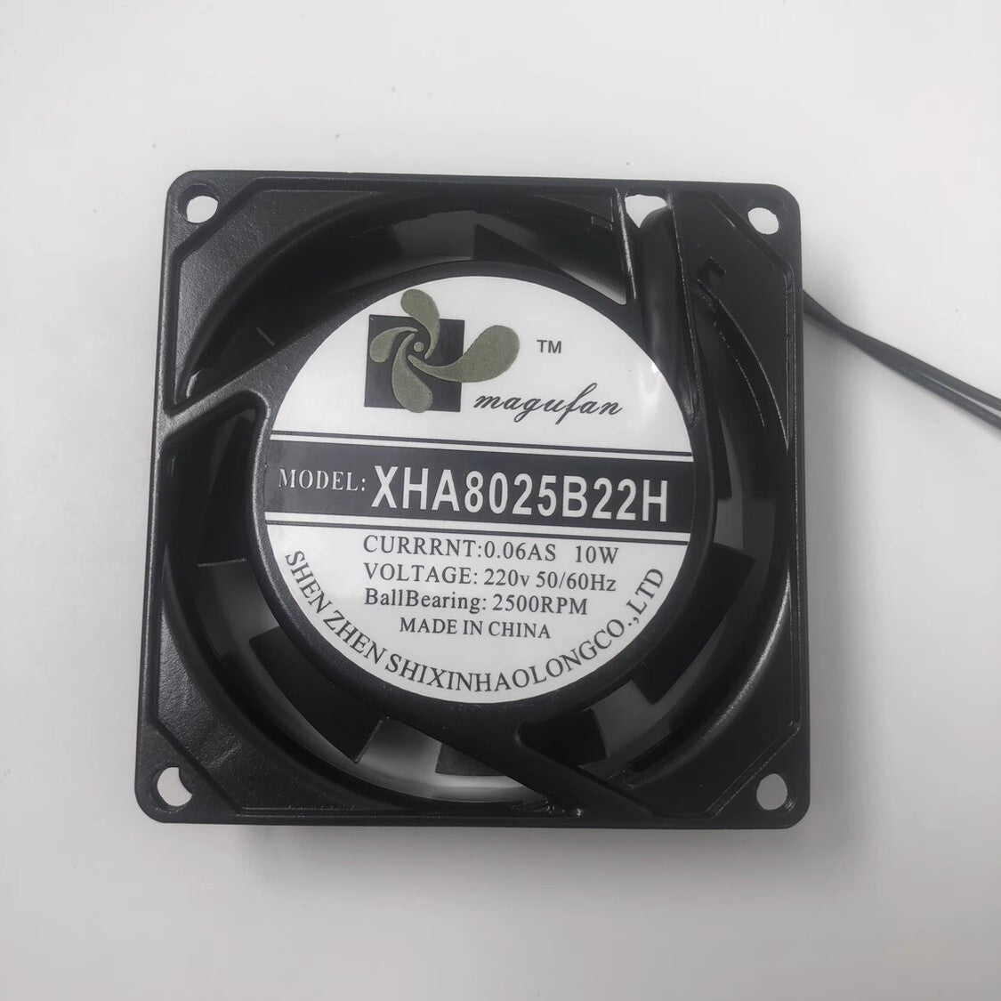 MAGICFAN XHA8025B22H 220V 10W 8CM Axial Cooling Fan