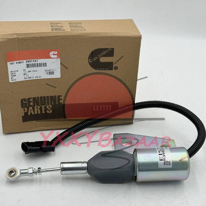 Fuel Shutoff Solenoid SA-4756-12 3932929 87420952 3991167 For Cummins Case IH