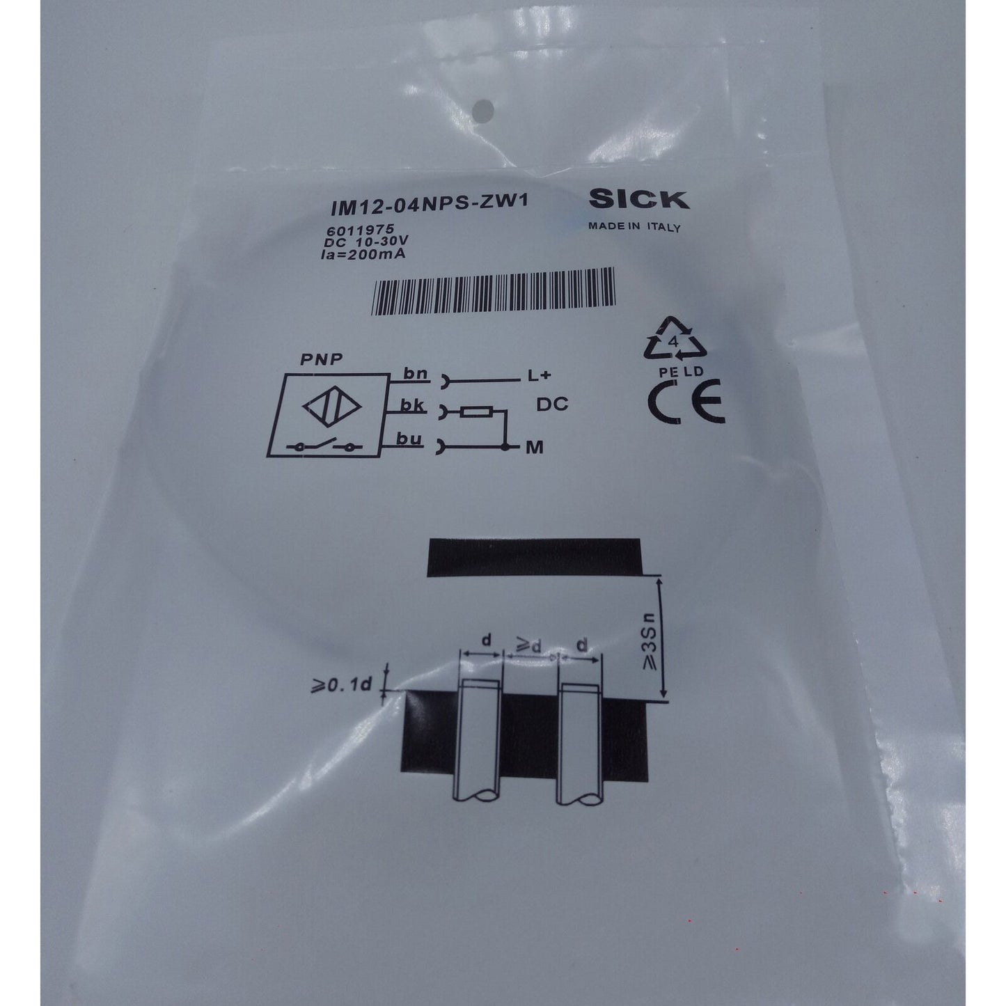 new 1pc SICK sensor IM12-04NPS-ZW1 proximity switch - SICK