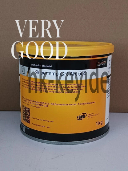 1PCS KLUBER Lubrication Klubertemp GR AR 555 Grease 1Kg ( 35.3 OZ)
