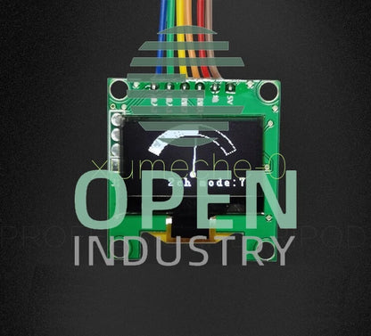 1PCS 0.96" OLED Music Spectrum Display Analyzer Audio Level Indicator VU Meter