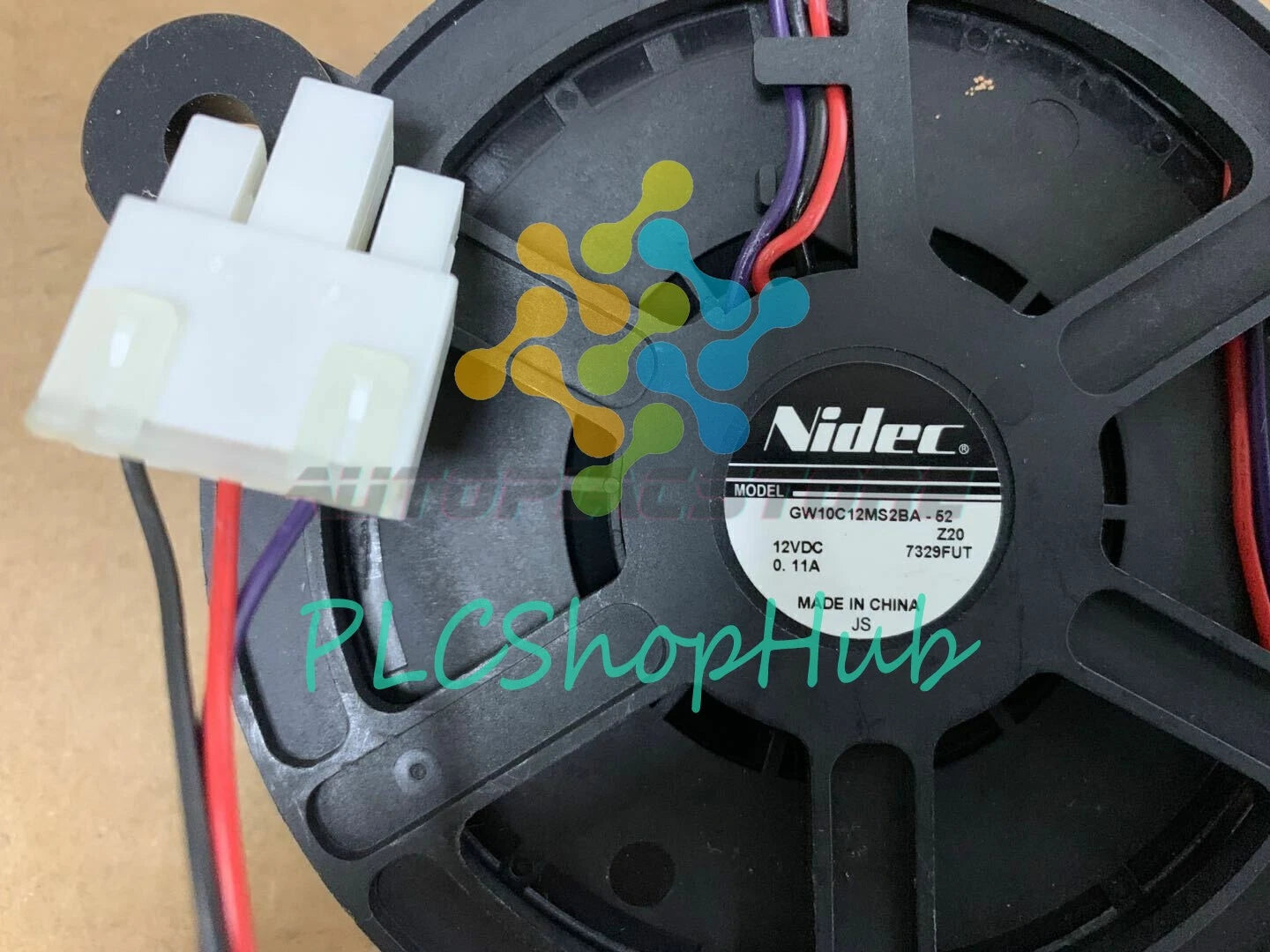 1x GW10C12MS2BA-52 DC12V 0.11A Haier refrigerator built-in cooling fan~