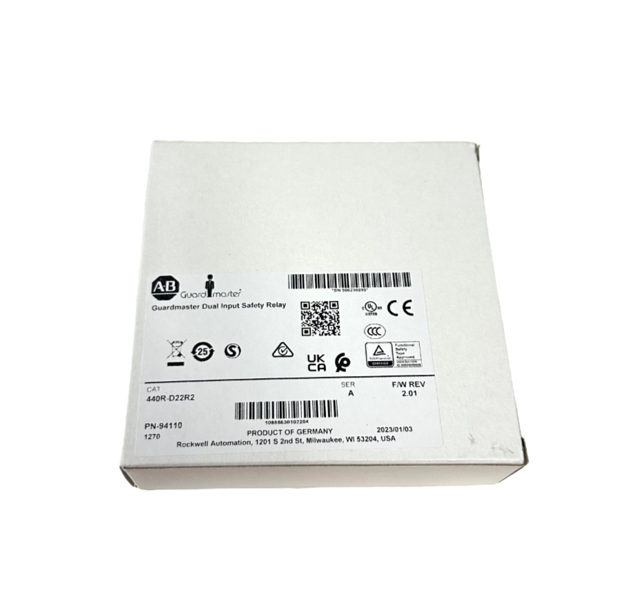 2023 440R-D22R2 Allen-Bradley Guardmaster Dual Input DI Safety Relay GSR InStock - KOEED