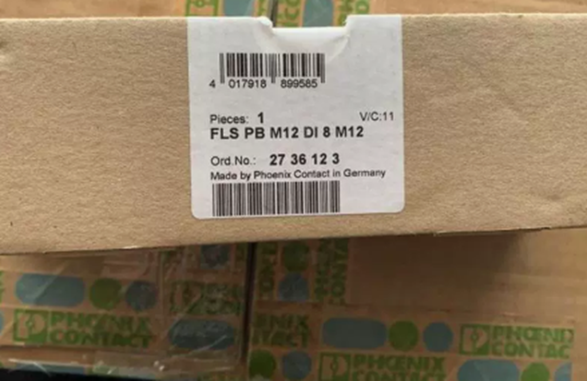 new  PHOENIX CONTACT FLS PB M12 DI 8 M12 2736123 Connector Module