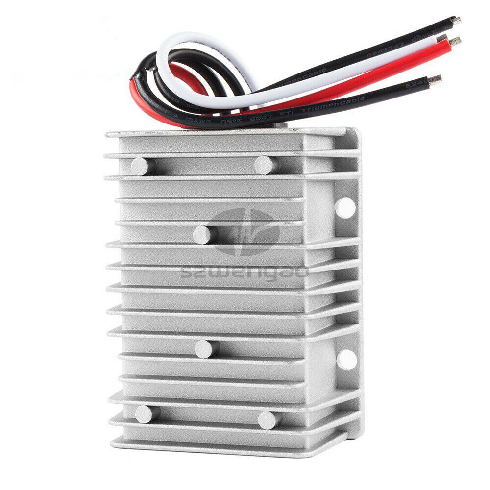 new Waterproof High Power Car DC Power Converter 8-36V to 13.8V 25A 345W - POWER CONVERSION SOLUTIONS