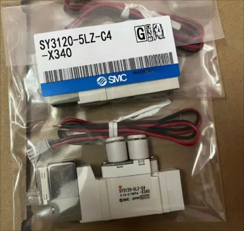 1PC SMC SY3120-5LZ-C4-X340 Solenoid Valve SY31205LZC4X340 Free Shipping