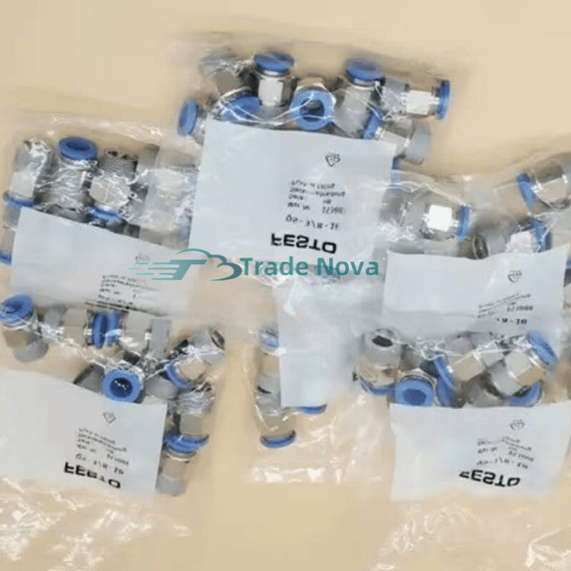 10PCS  FESTO QSL-G1/4-12 186351 Push in fitting QS Fast delivery