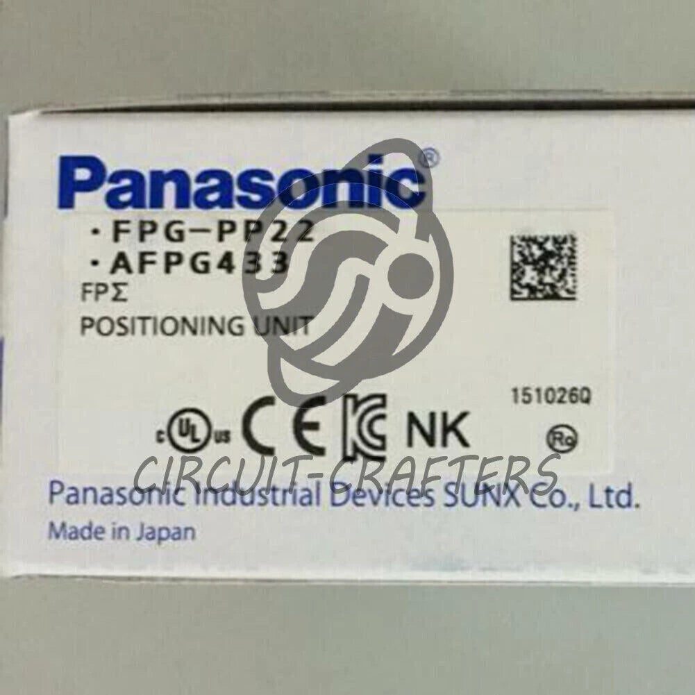 1PCS Panasonic FPG-PP22 positioning unit AFPG433
