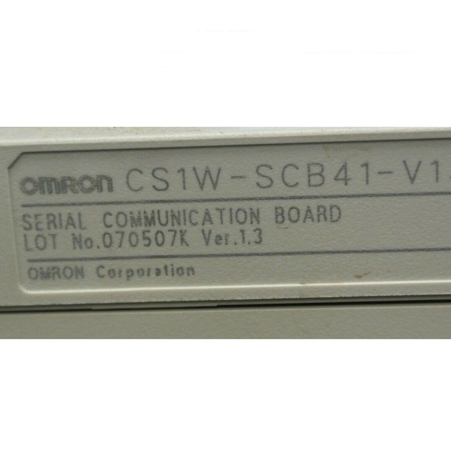 OMRON CS1W-SCB41-V1 Multi Application Controllers - OMRON