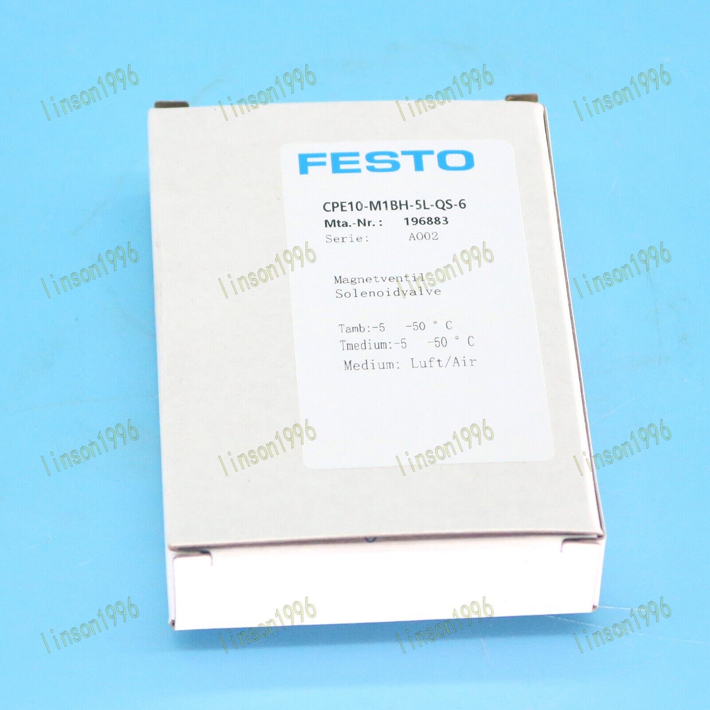 FESTO CPE10-M1BH-5L-QS-6 Solenoid Valve - FESTO